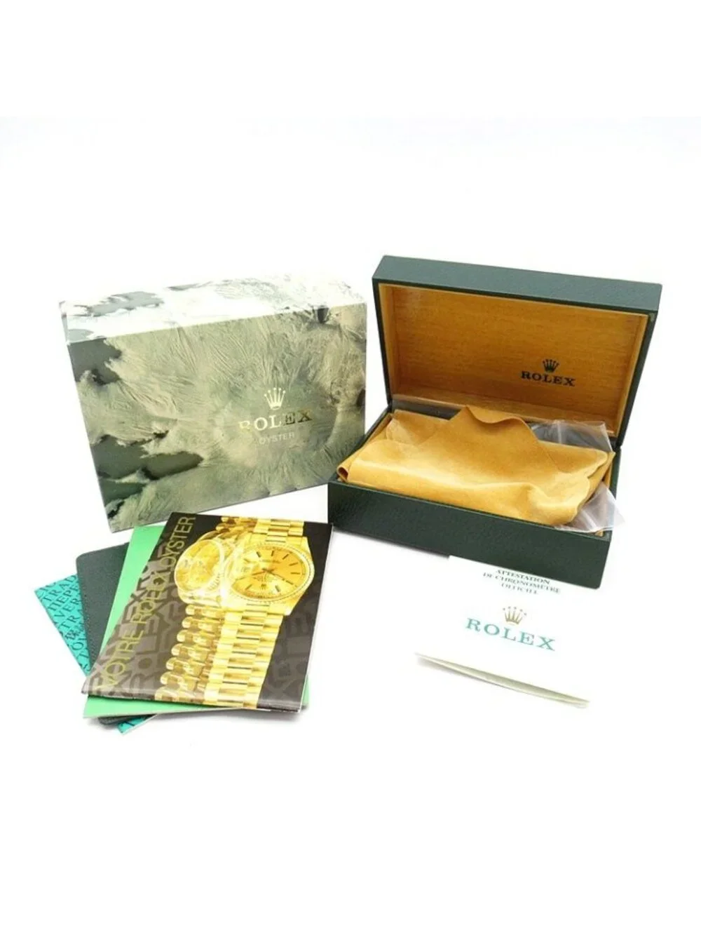 Rolex Datejust Watch Box SS Silver Polished